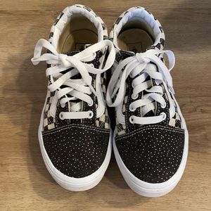 Vans multi pattern shoes
